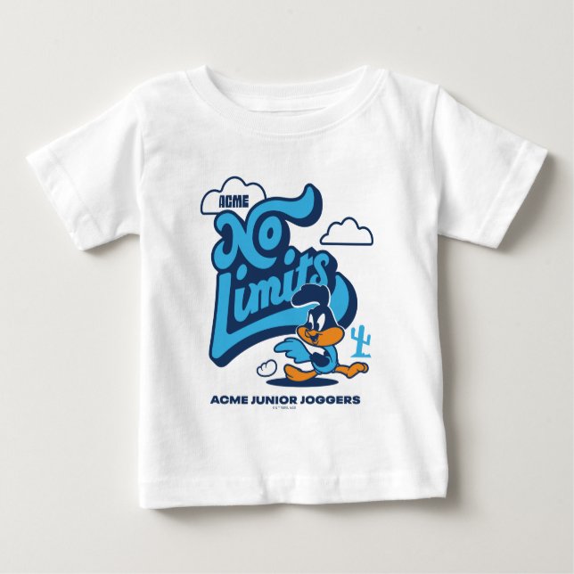 T-shirt Pour Bébé Baby ROAD RUNNER™ - Pas de limites (Devant)
