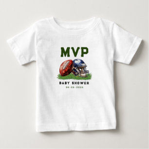 T-shirt Pour Bébé Baby Shower de Football   Une Petite Starlette Est