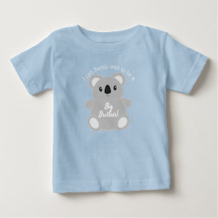 T-shirt Pour Bébé Baby shower Ours de Koala