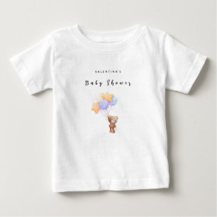 T-shirt Pour Bébé Baby shower Ourson