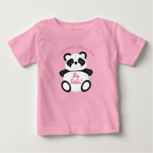 T-shirt Pour Bébé Baby shower Panda Bear