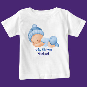 T-shirt Pour Bébé Baby shower personnalisé