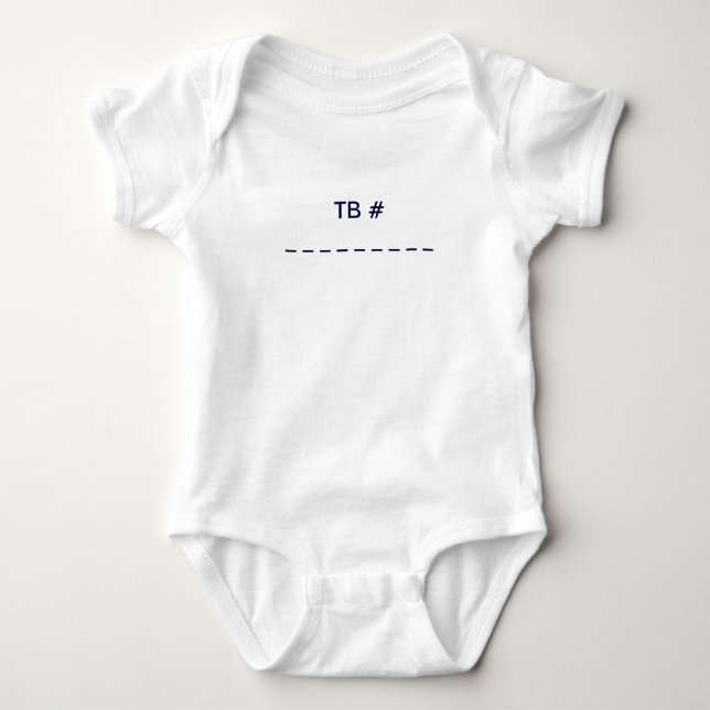 T-shirt Pour Bébé Baby Travel Bug Shirt (Devant)