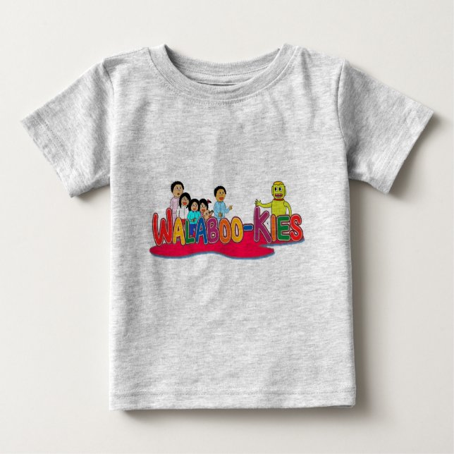 T-shirt Pour Bébé babyfoot de walabookies 6 mois (Devant)