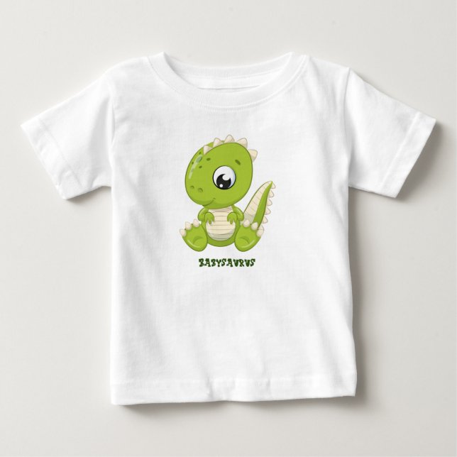 T-shirt Pour Bébé Babysaurus (Devant)