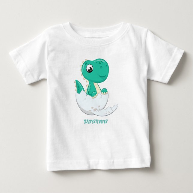 T-shirt Pour Bébé Babysaurus (Devant)