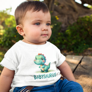T-shirt Pour Bébé Babysaurus joyeux