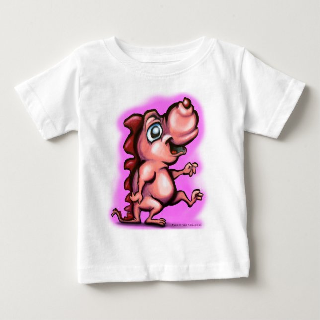 T-shirt Pour Bébé BabyZilla (Devant)