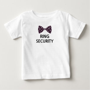T-shirt Pour Bébé Bague de sécurité Drôle mignon Bague de sécurité n