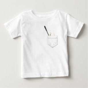 T-shirt Pour Bébé Baguette magique et charmes dans votre poche