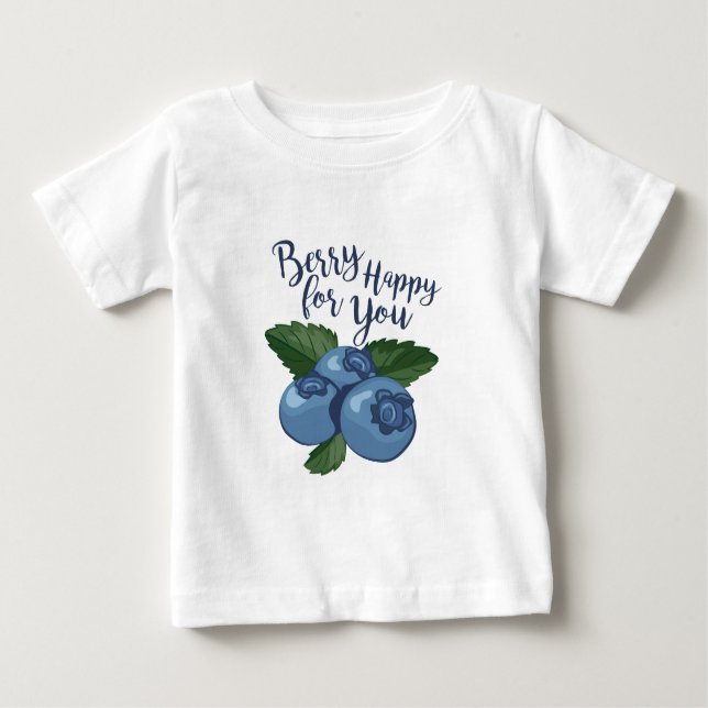 T-shirt Pour Bébé Baie heureuse (Devant)