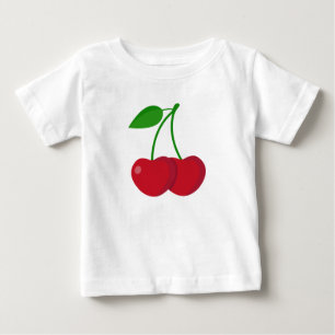 T-shirt Pour Bébé Baies de cœur