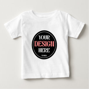 T-shirt Pour Bébé baiser personnalisé, unique, élégant et minimalist
