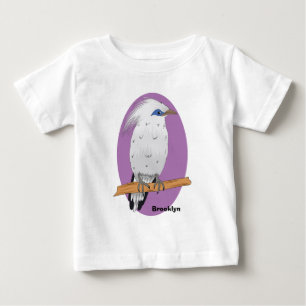 T-shirt Pour Bébé Bali Mina tropical oiseau exotique