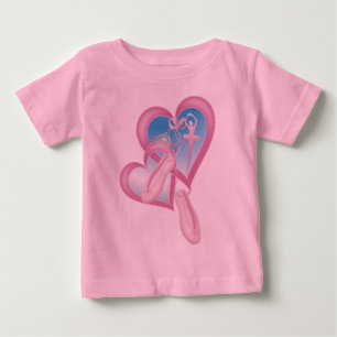 T-shirt Pour Bébé Ballerina