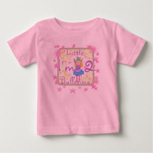 T-shirt Pour Bébé Ballerina 2e anniversaire