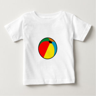 T-shirt Pour Bébé Ballon de plage