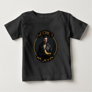 T-shirt Pour Bébé Banana : son arme secrète
