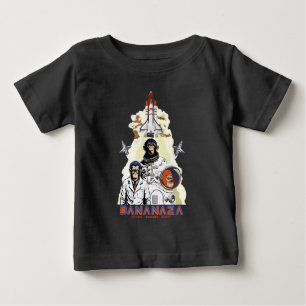 T-shirt Pour Bébé BANANAZA : Équipe de singes de l'espace