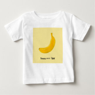 T-shirt Pour Bébé Banane jaune