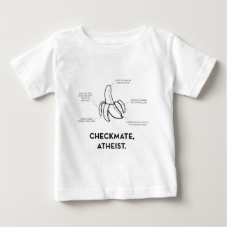 T-shirt Pour Bébé Banane - le cauchemar de l'athée