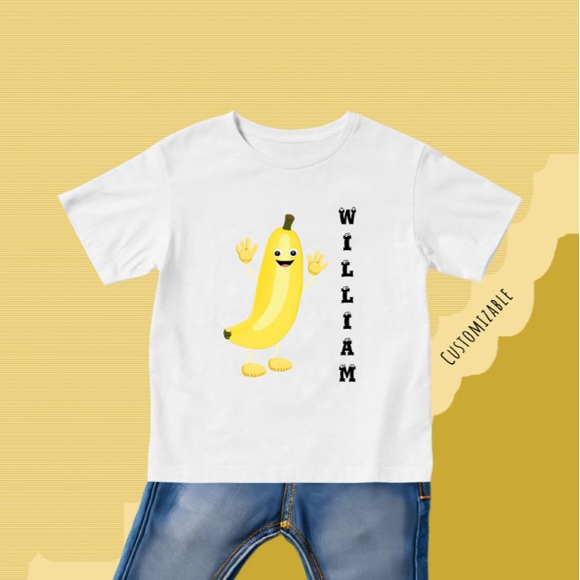T-shirt Pour Bébé Banane mignonne (Créateur téléchargé)