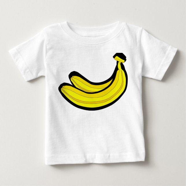 T-shirt Pour Bébé bananes (Devant)
