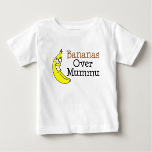 T-shirt Pour Bébé Bananes au-dessus de Mummu