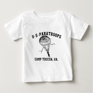 T-shirt Pour Bébé Band of Brothers Currahee US Paratrooper Toccoa