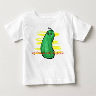 T-shirt Pour Bébé Bande dessinée de conserves au vinaigre