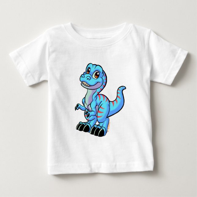 T-shirt Pour Bébé Bande dessinée de T Rex (Devant)