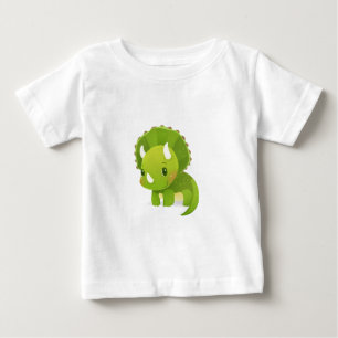 T-shirt Pour Bébé bande dessinée mignonne de dinosaure de bébé ve