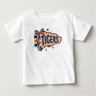 T-shirt Pour Bébé Banderole à nœud papillon pour le jour de match de