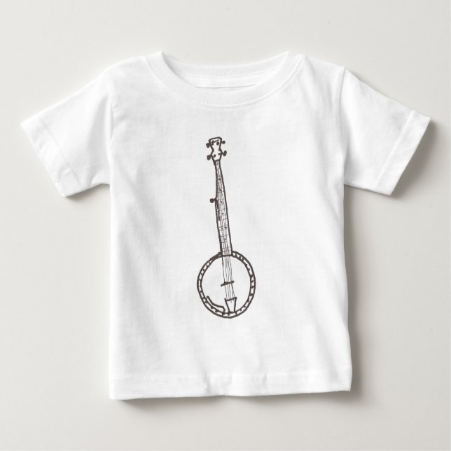 T-SHIRT POUR BÉBÉ BANJO (Devant)