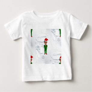 T-shirt Pour Bébé barack obama père Noël