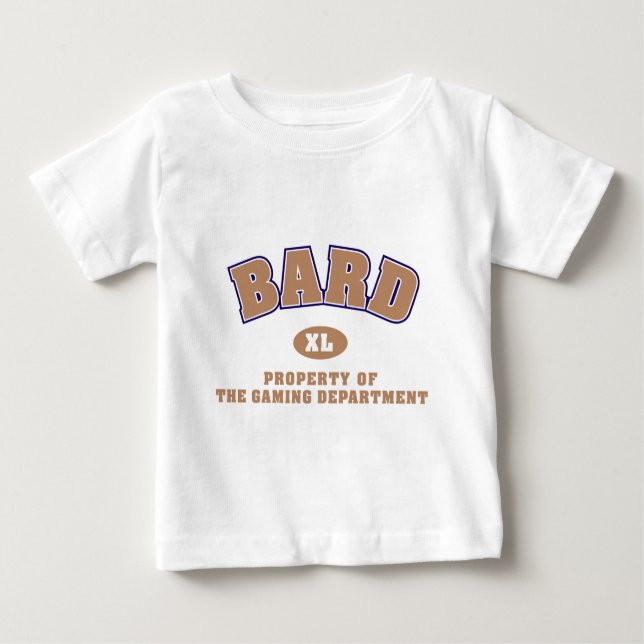 T-shirt Pour Bébé Barde (Devant)