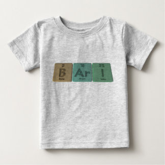 T-shirt Pour Bébé Bari en tant qu'iode d'argon de bore