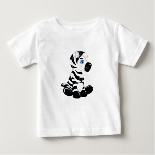 T-shirt Pour Bébé Barre le zèbre de bébé