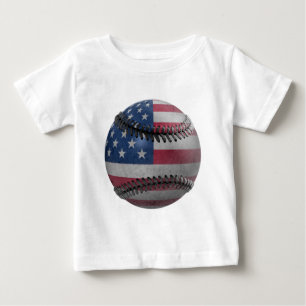 T-shirt Pour Bébé Baseball américain