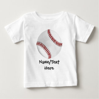 T-shirt Pour Bébé Baseball personnalisé sur Garçons verts