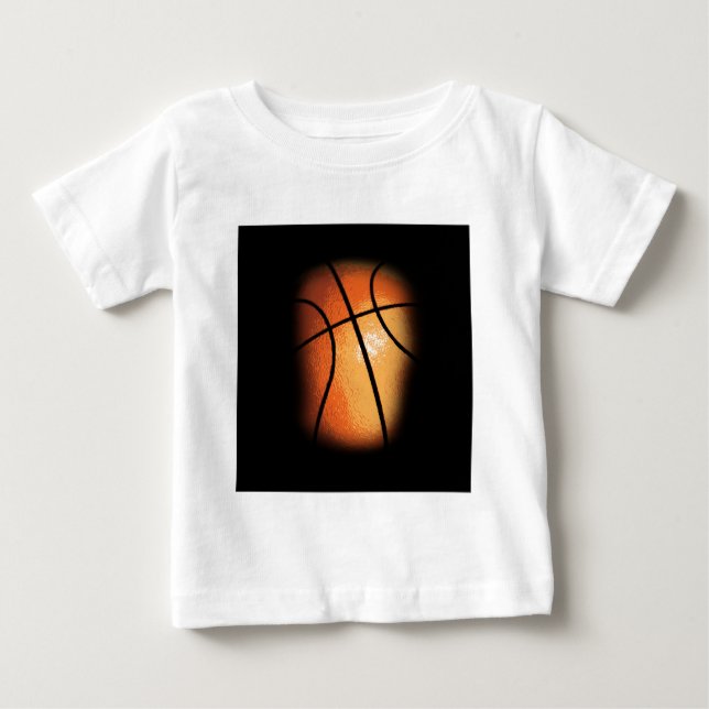 T-shirt Pour Bébé Basket (Devant)