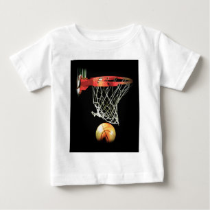 T-shirt Pour Bébé Basket
