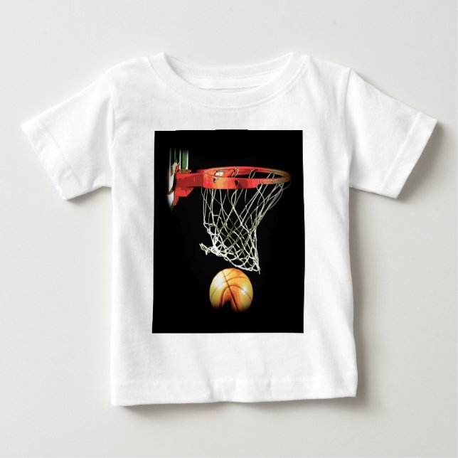 T-shirt Pour Bébé Basket (Devant)