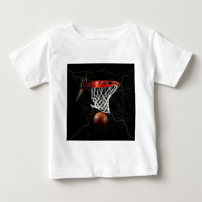 T-shirt Pour Bébé Basket (Devant)