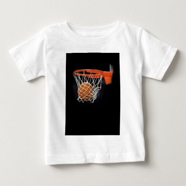 T-shirt Pour Bébé Basket (Devant)