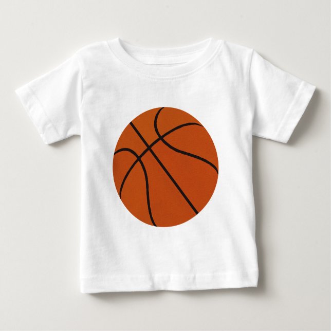 T-shirt Pour Bébé Basket-ball (Devant)