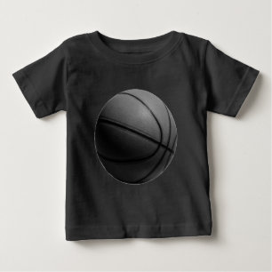 T-shirt Pour Bébé Basket-ball noir et blanc