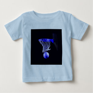 T-shirt Pour Bébé Basket bleu