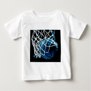 T-shirt Pour Bébé Basket bleu