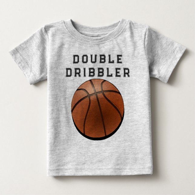 T-shirt Pour Bébé Basketball drôle (Devant)